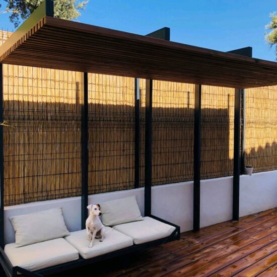 Création pergola au style moderne 2 - Pergolas - site CMT Métallurgie