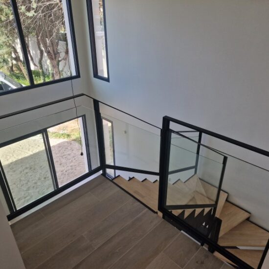 Escalier deux quart tournant double limon 6 - Escaliers - Nos projets