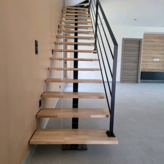 Escalier sur-mesure à quart tournant 5 - Escaliers - Nos projets
