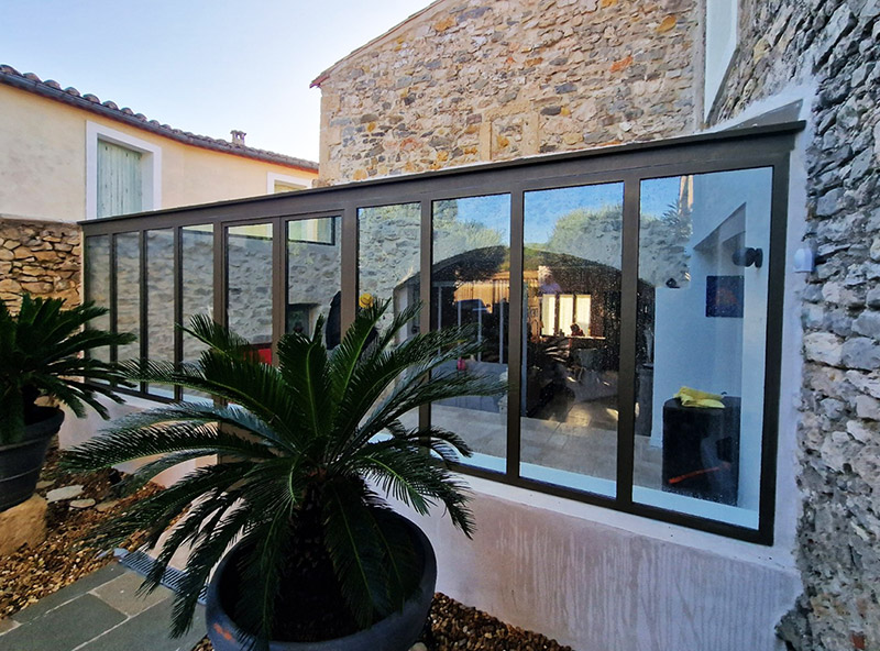 Verrière sur mesure Ferronnerie & métallique- Site CMT Métallurgie