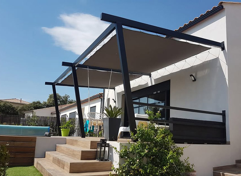 Pergola métallique Ferronnerie & métallique- Site CMT Métallurgie